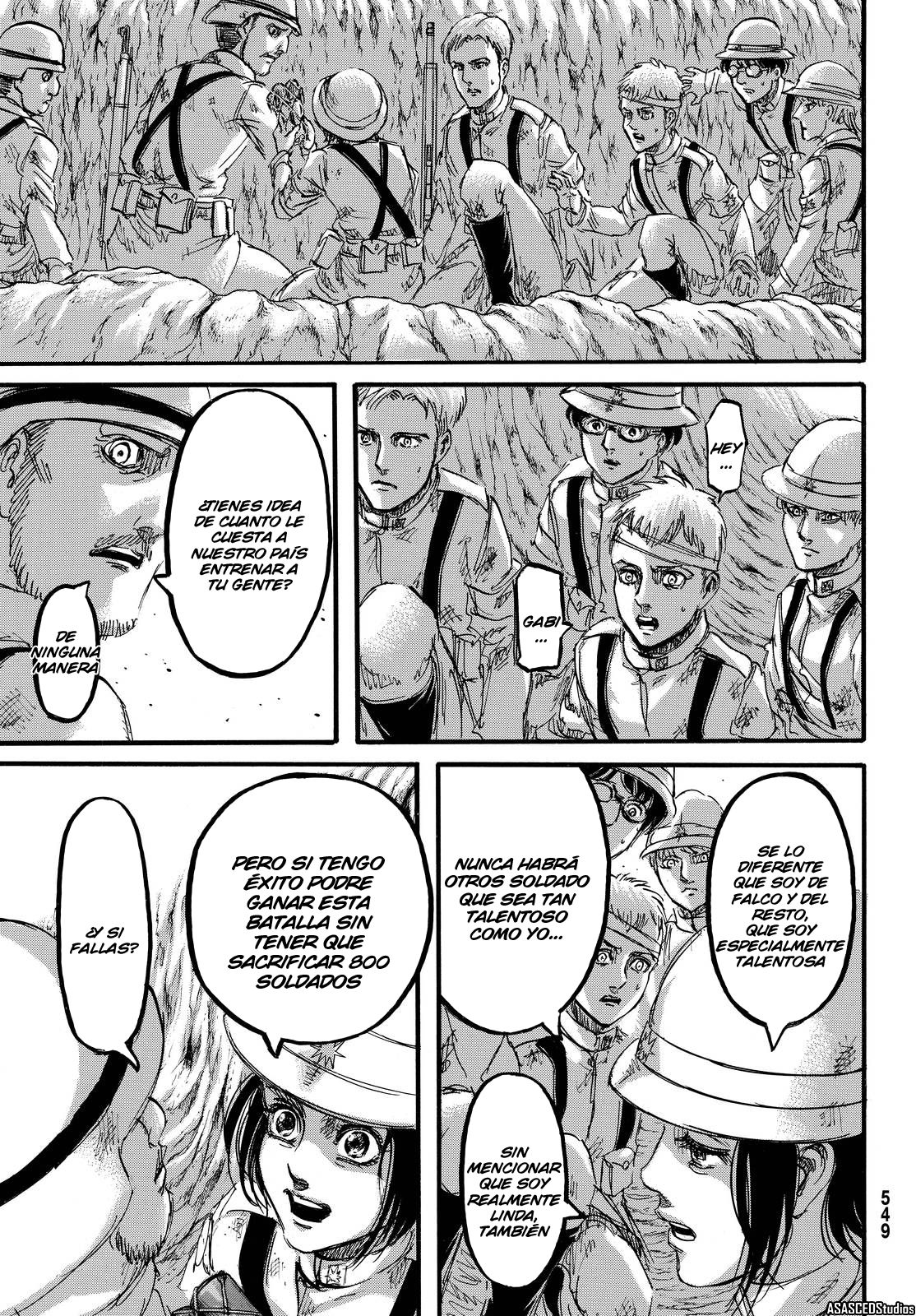 Read Attack on Titan Español Manga Online