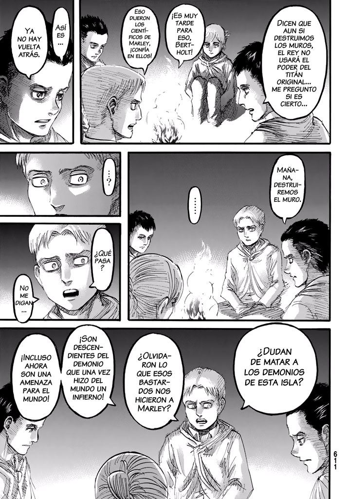 Read Attack on Titan Español Manga Online