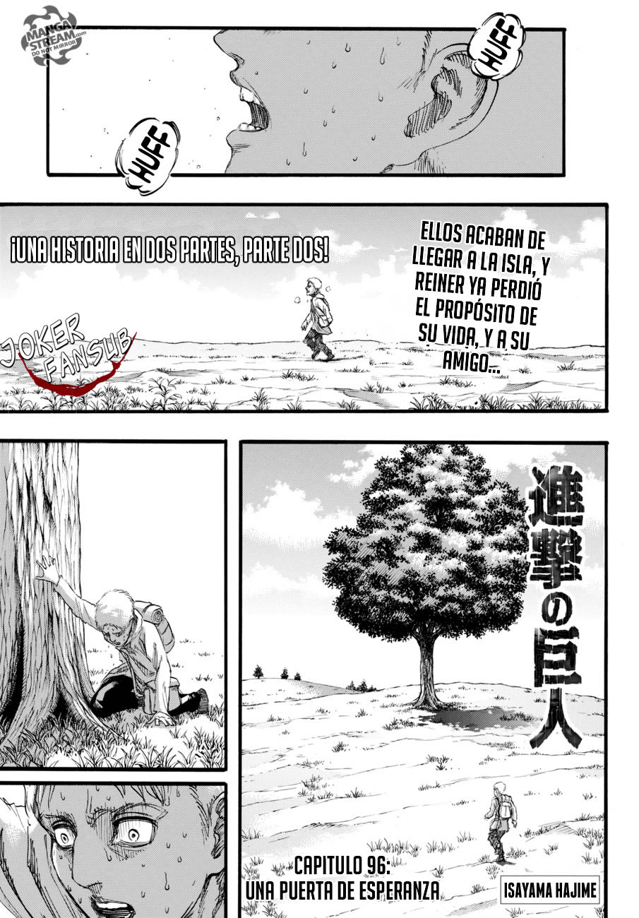 Read Attack on Titan Español Manga Online