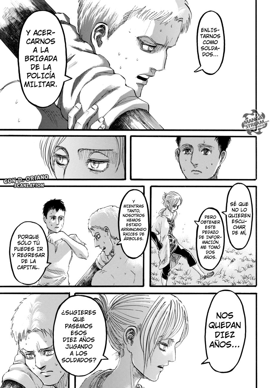 Read Attack on Titan Español Manga Online