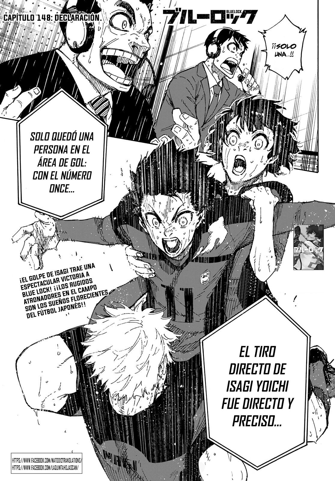 Read Blue Lock Español Manga Online
