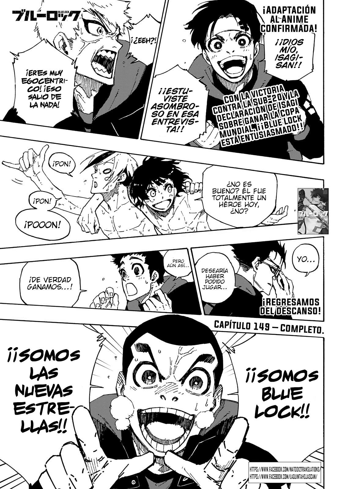 Read Blue Lock Español Manga Online