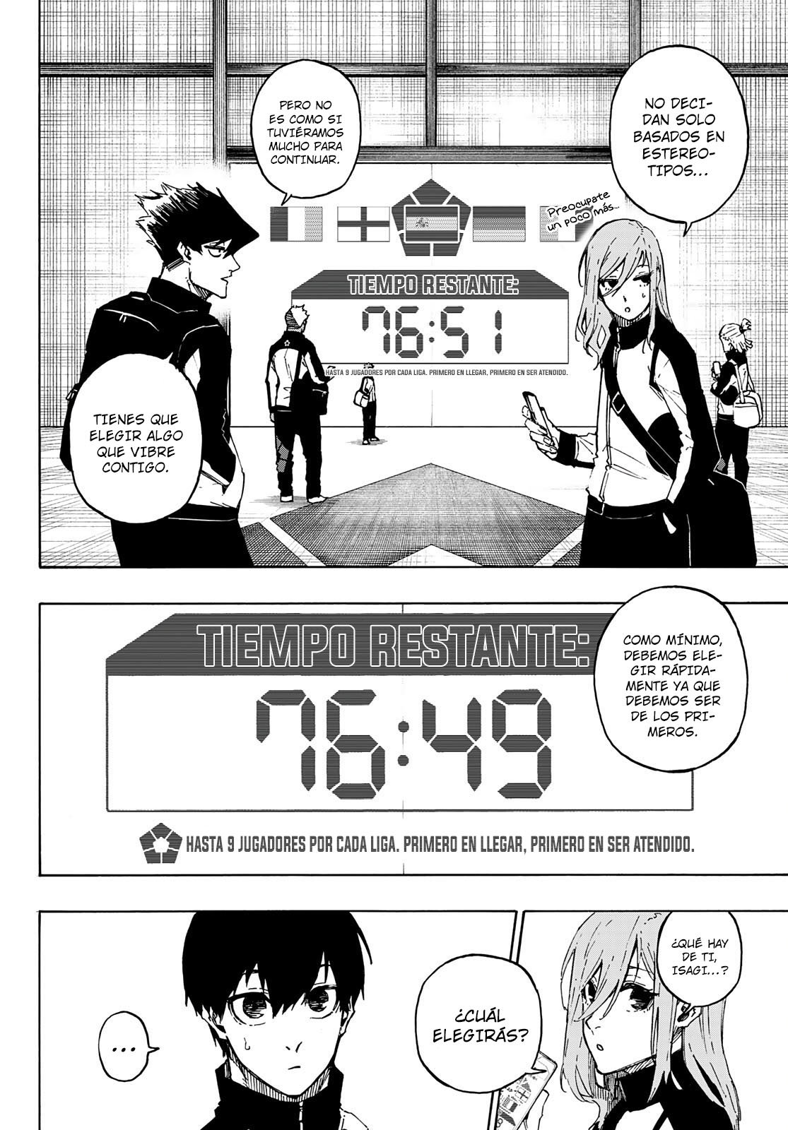 Read Blue Lock Español Manga Online