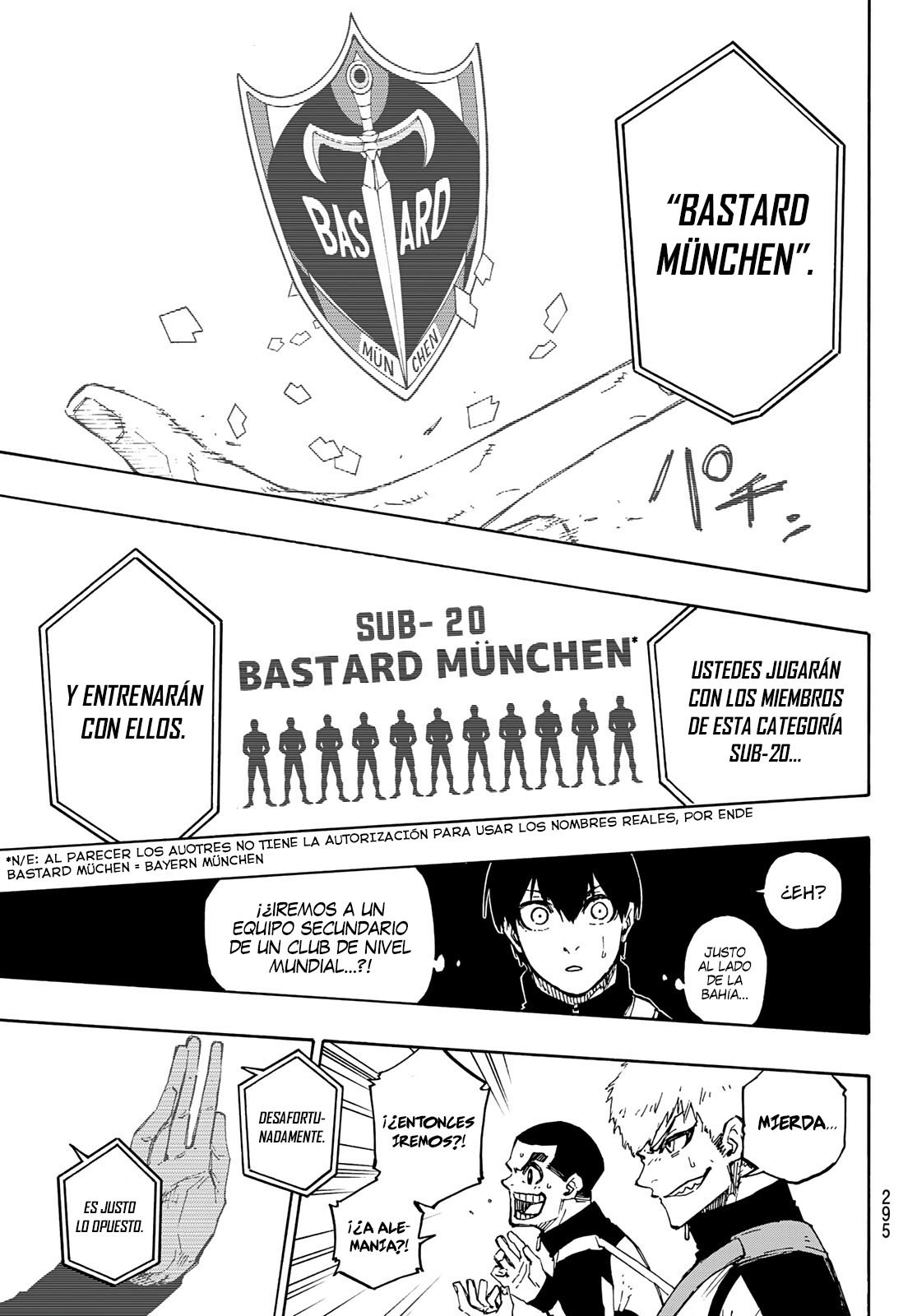 Read Blue Lock Español Manga Online
