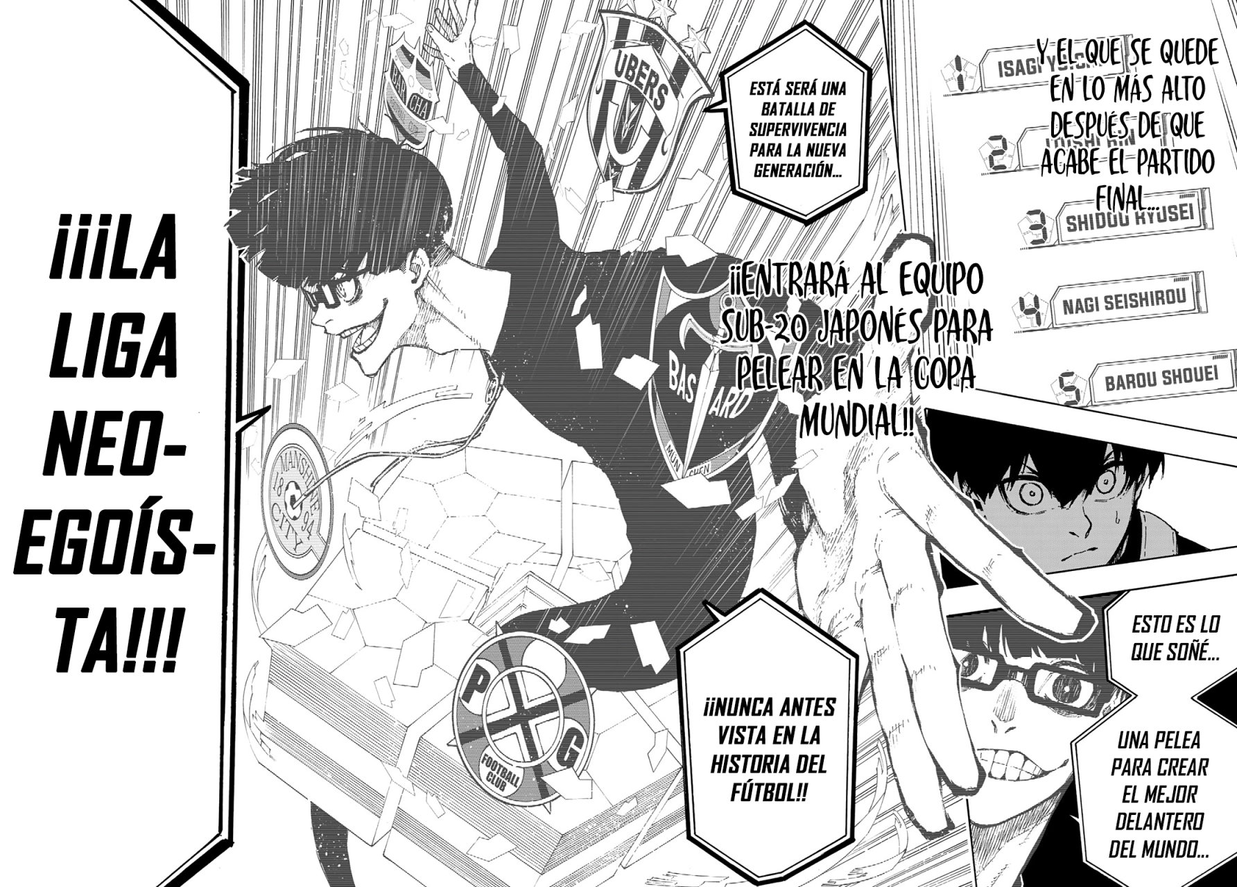 Read Blue Lock Español Manga Online