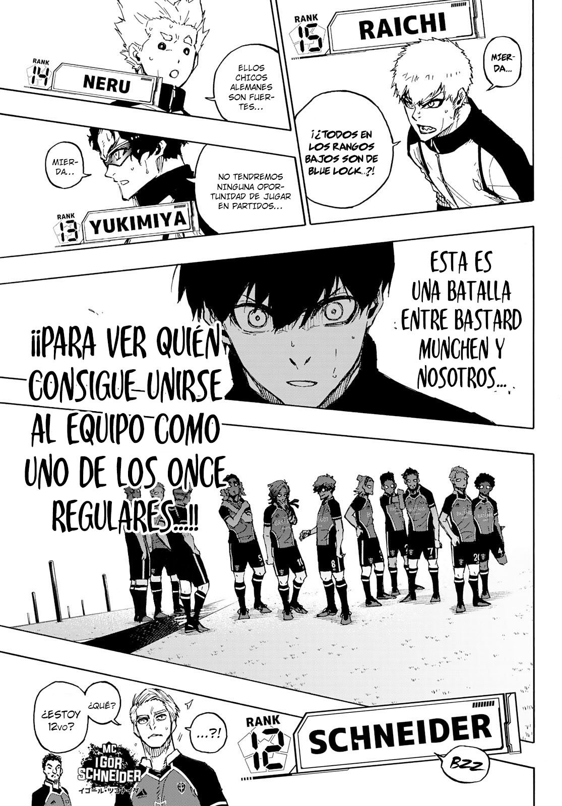 Read Blue Lock Español Manga Online