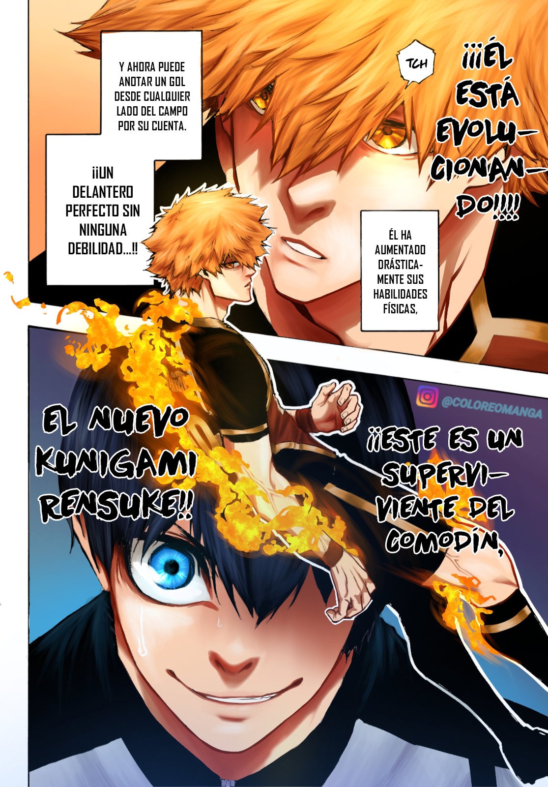 Read Blue Lock Español Manga Online