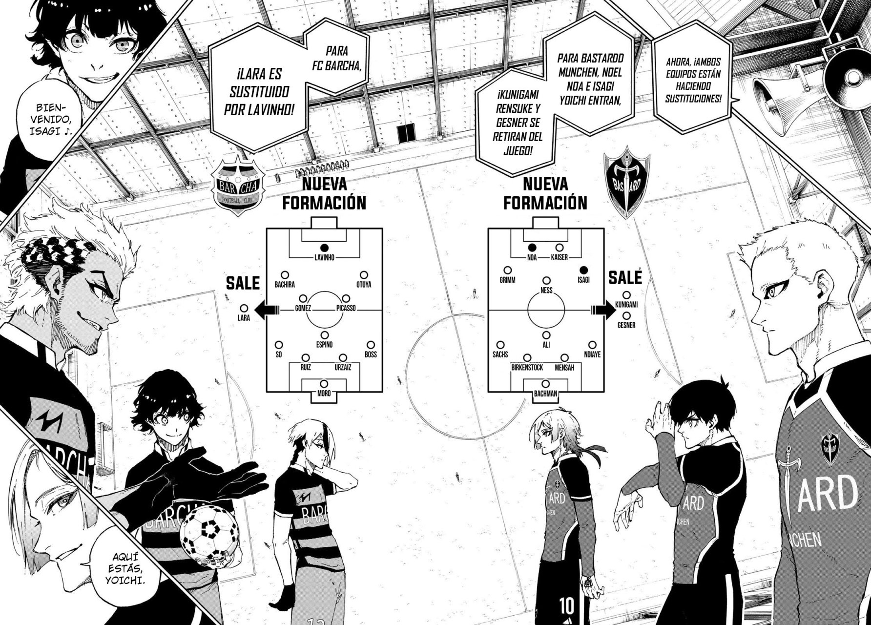 Read Blue Lock Español Manga Online