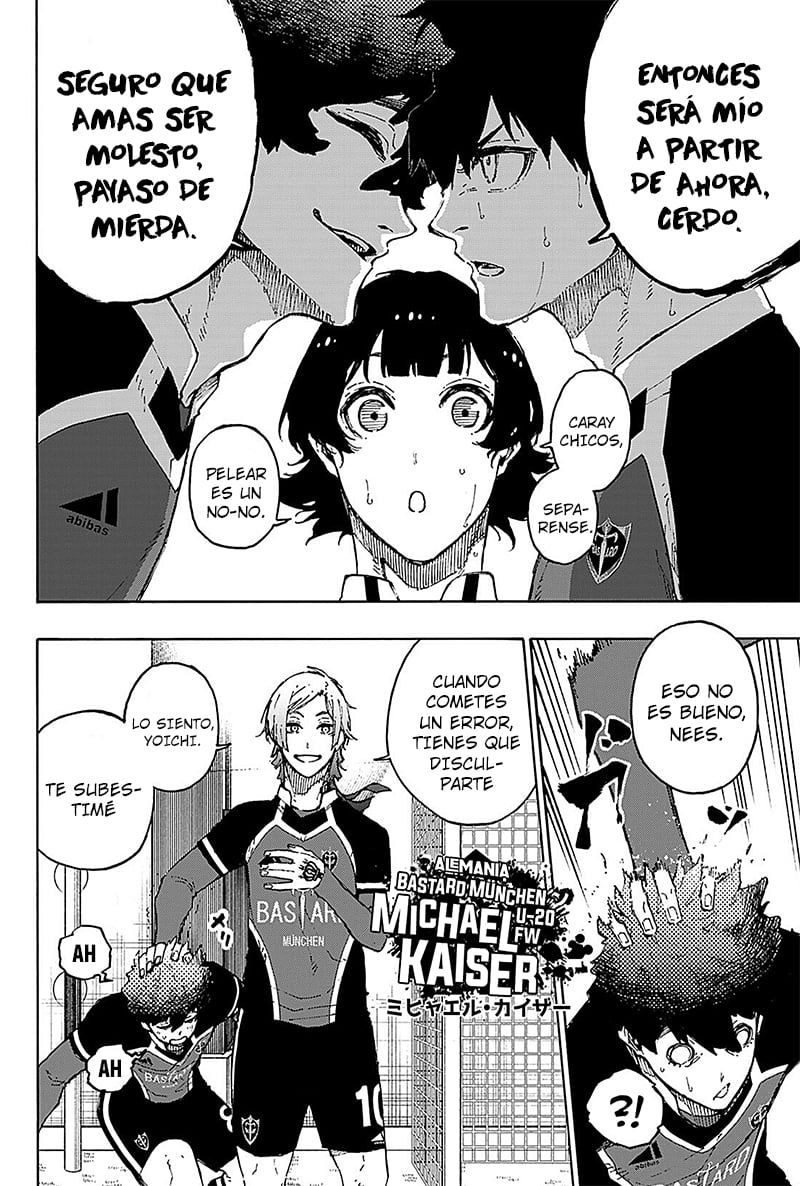 Read Blue Lock Español Manga Online