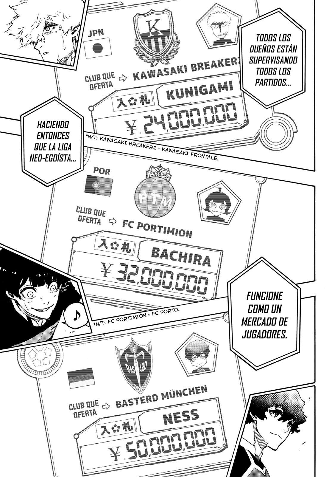 Read Blue Lock Español Manga Online