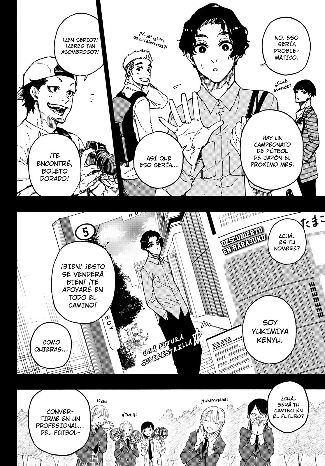 Read Blue Lock Español Manga Online