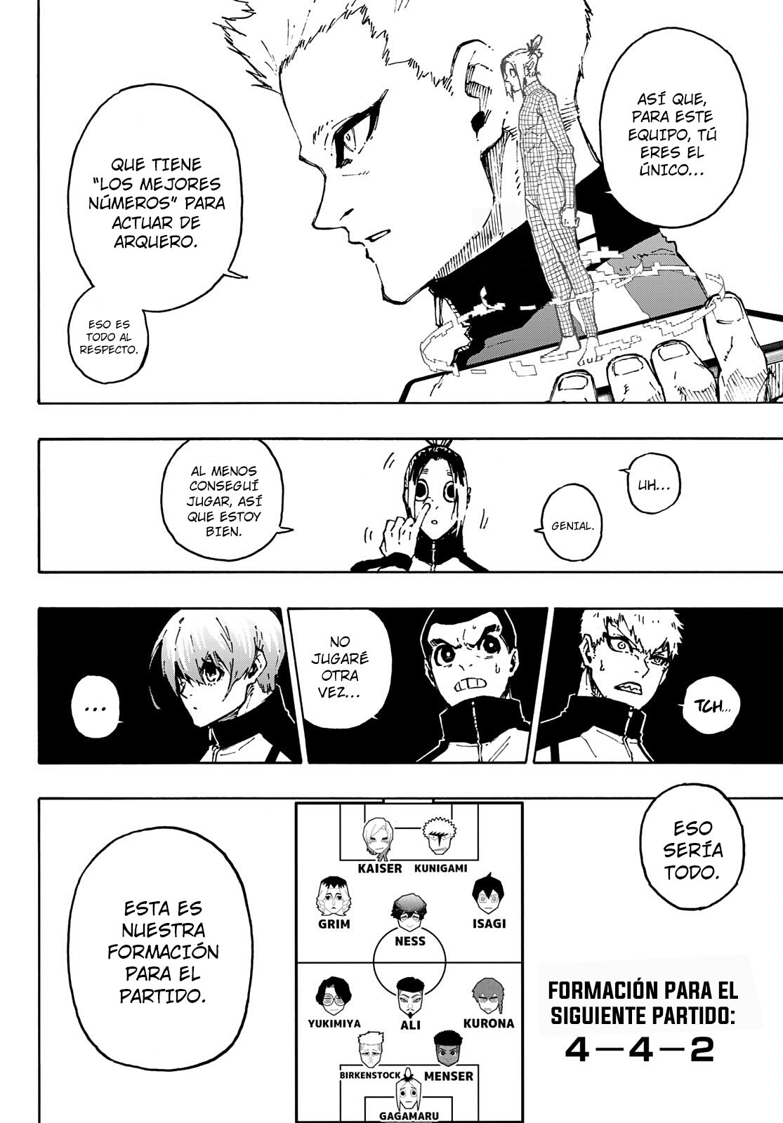 Read Blue Lock Español Manga Online
