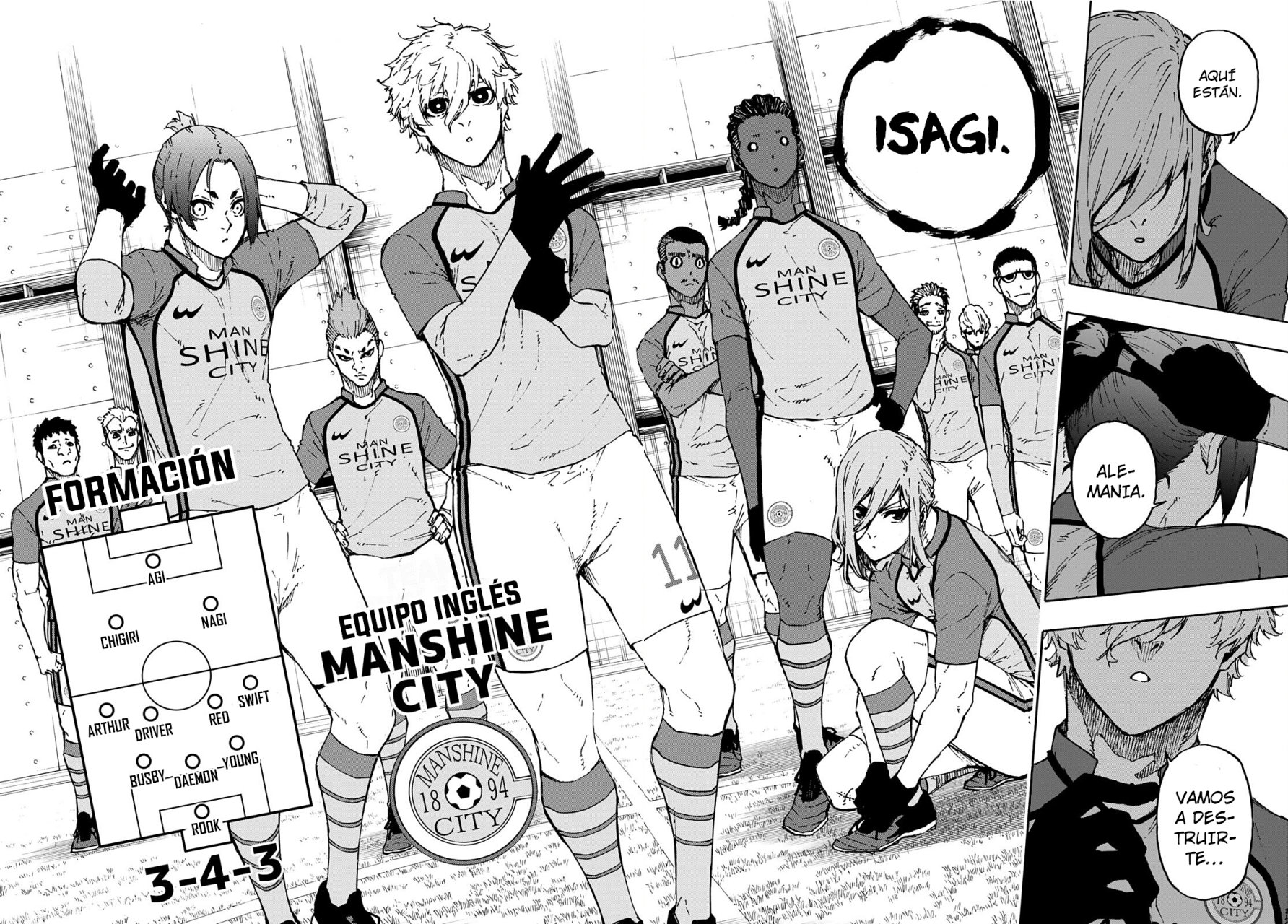Read Blue Lock Español Manga Online