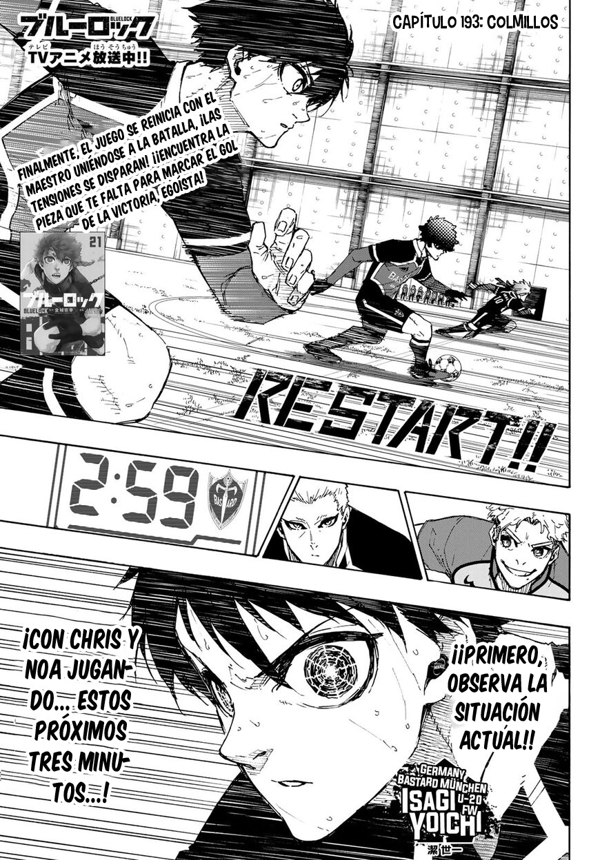 Read Blue Lock Español Manga Online