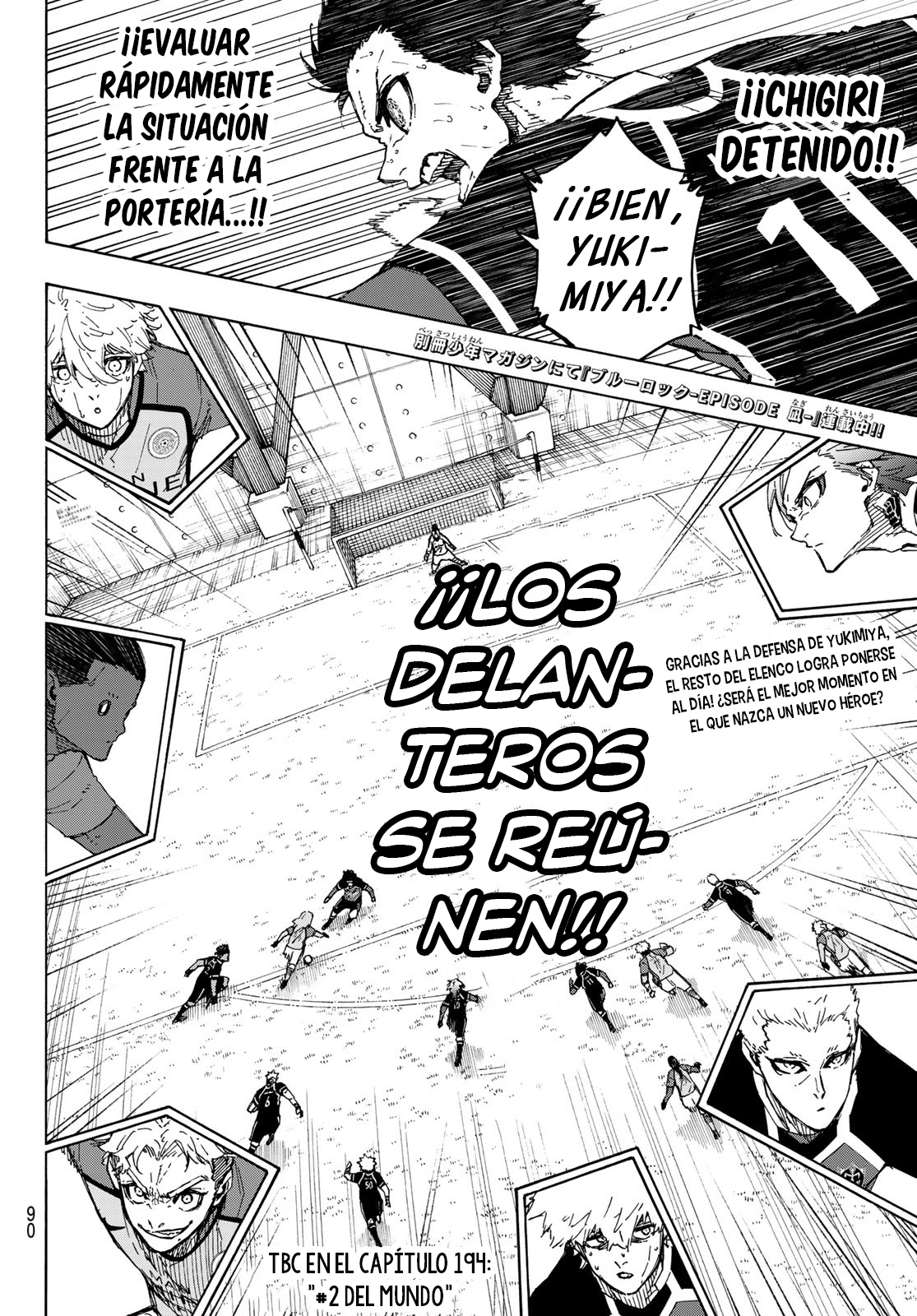 Read Blue Lock Español Manga Online