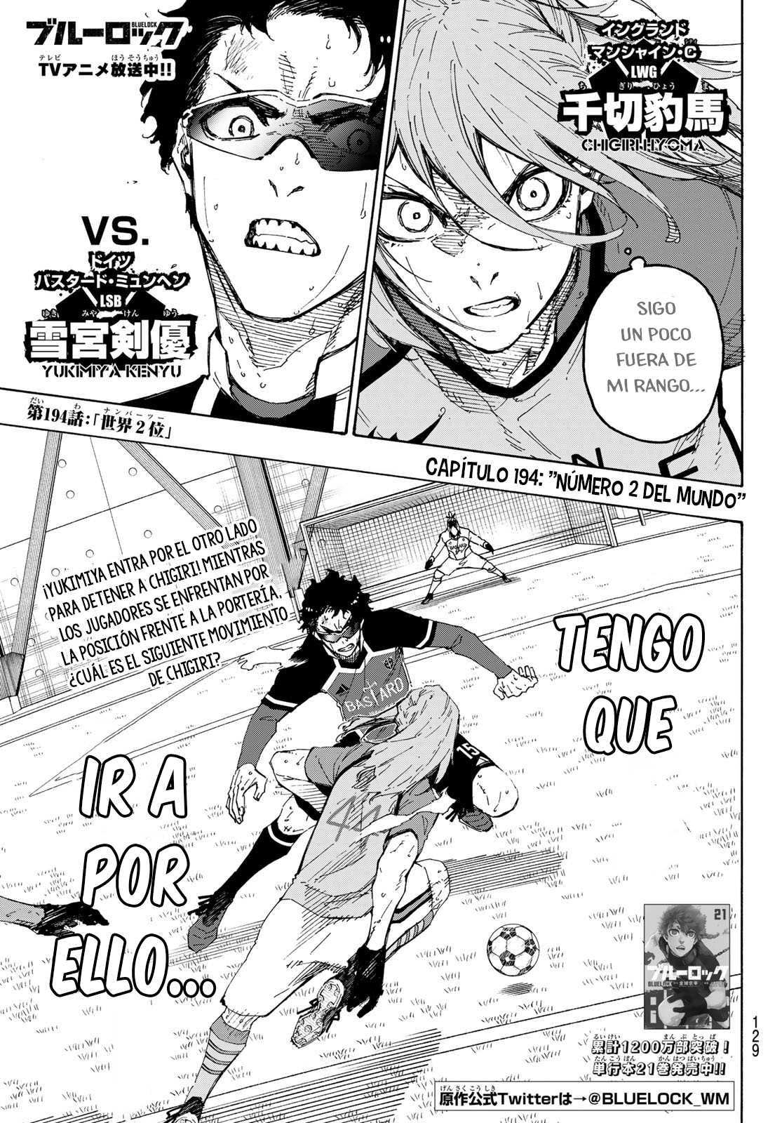 Read Blue Lock Español Manga Online