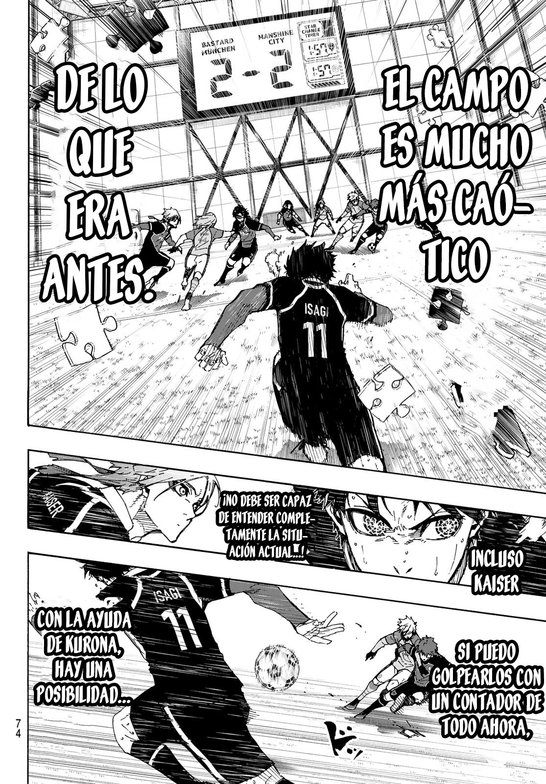 Read Blue Lock Español Manga Online