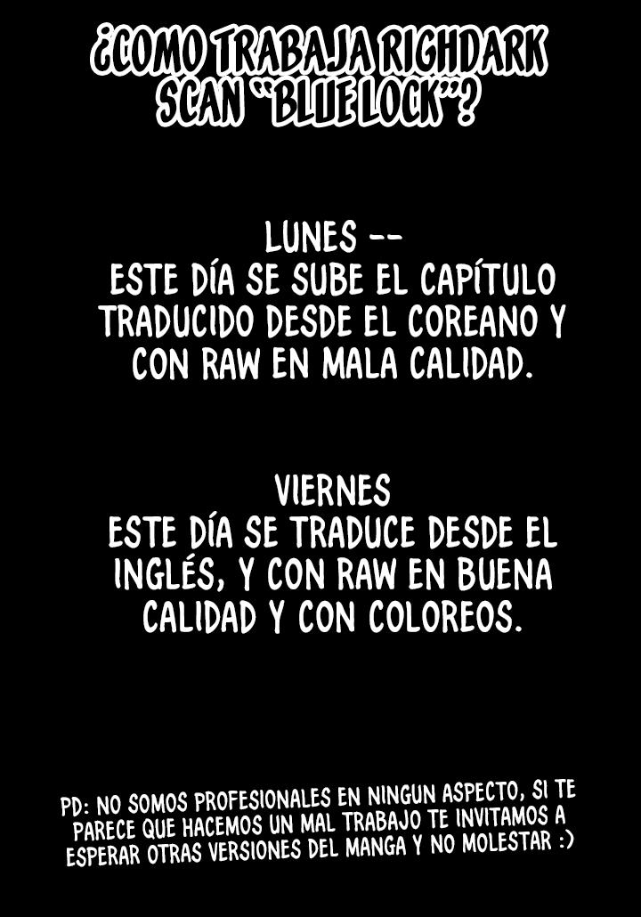 Read Blue Lock Español Manga Online