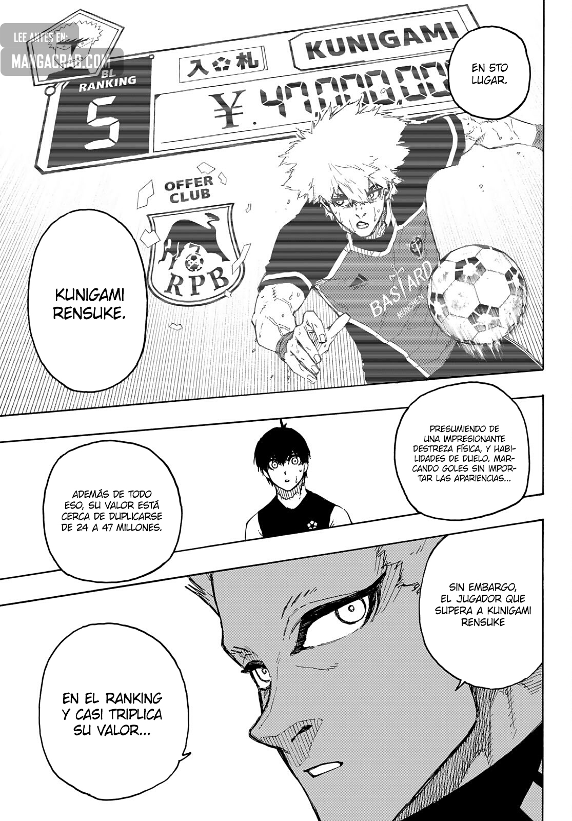 Read Blue Lock Español Manga Online