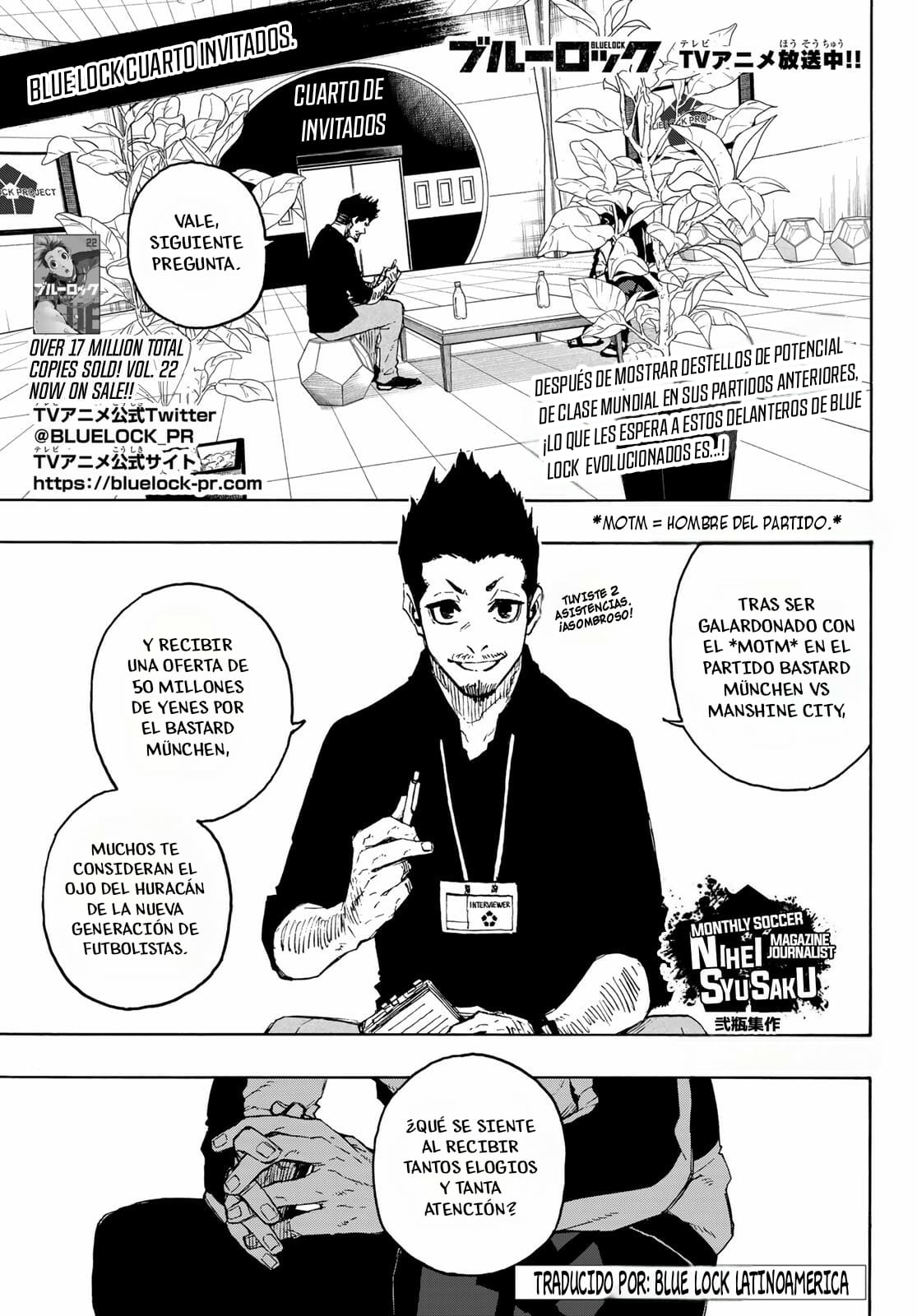 Read Blue Lock Español Manga Online