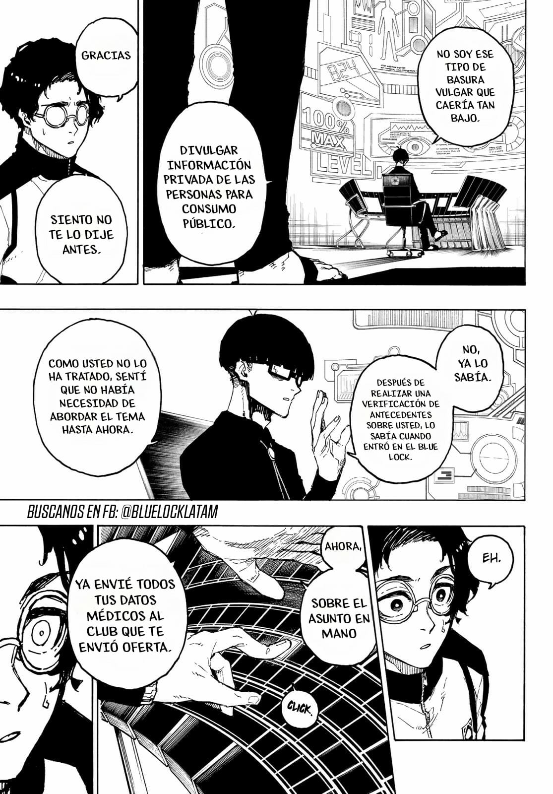 Read Blue Lock Español Manga Online