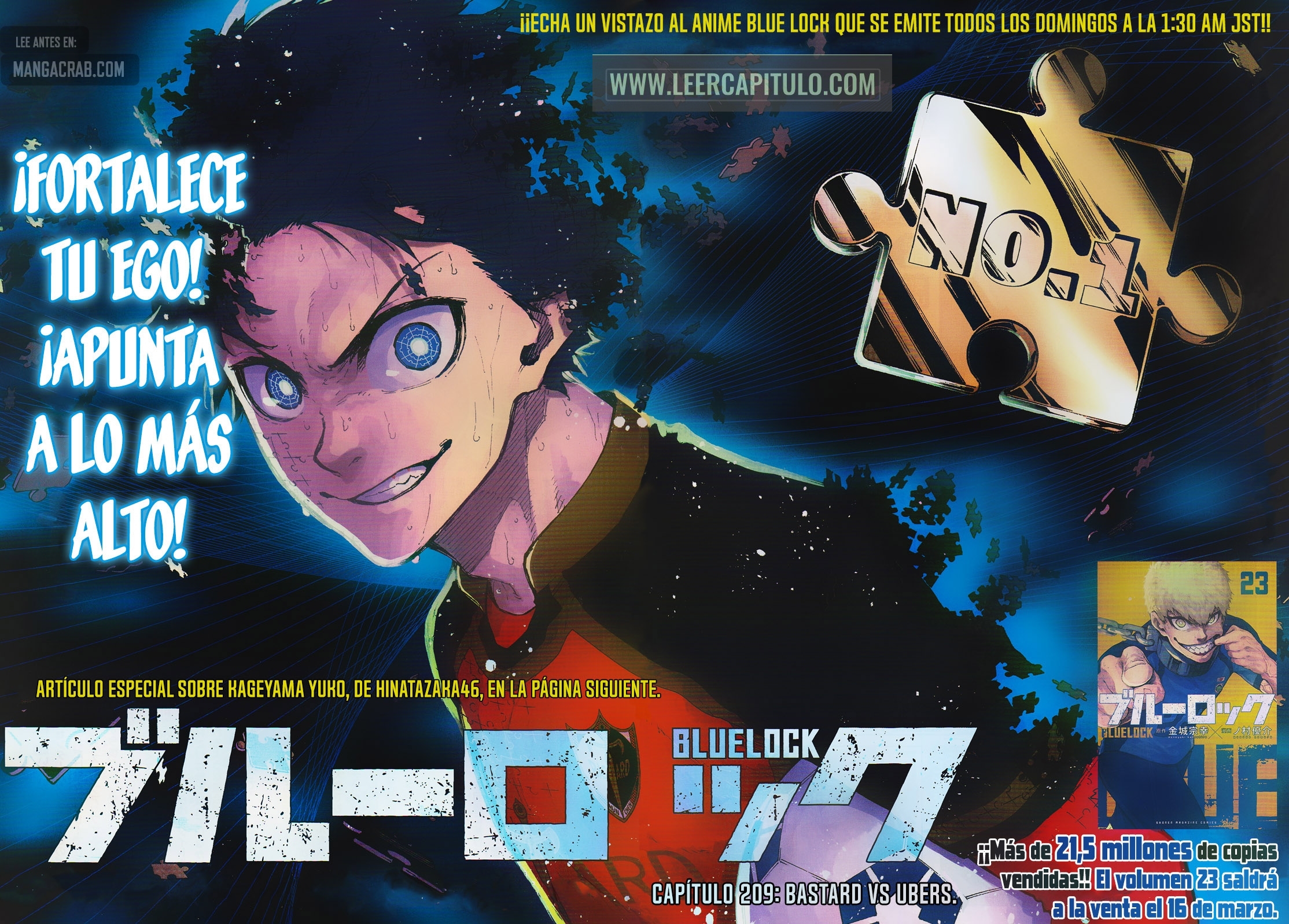 Read Blue Lock Español Manga Online
