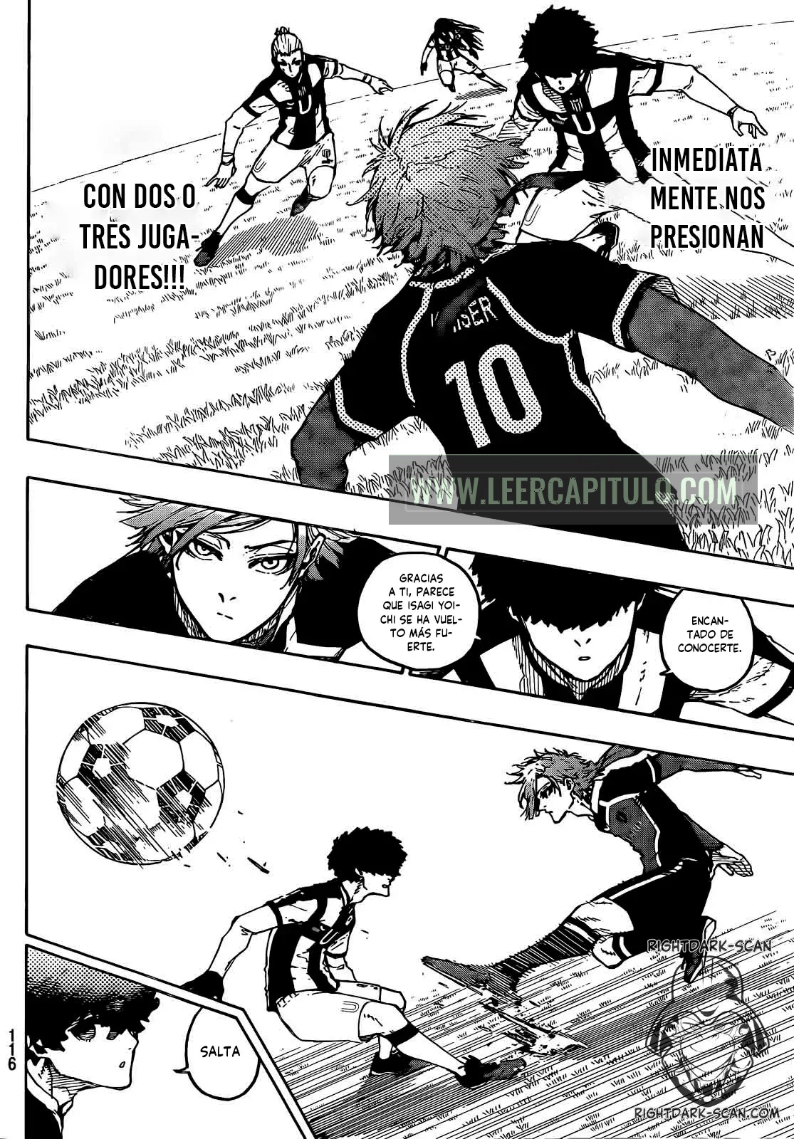 Read Blue Lock Español Manga Online