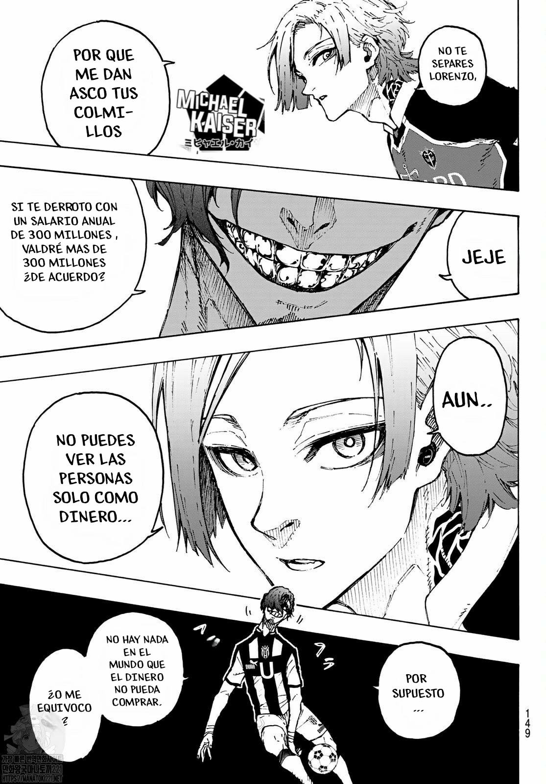 Read Blue Lock Español Manga Online