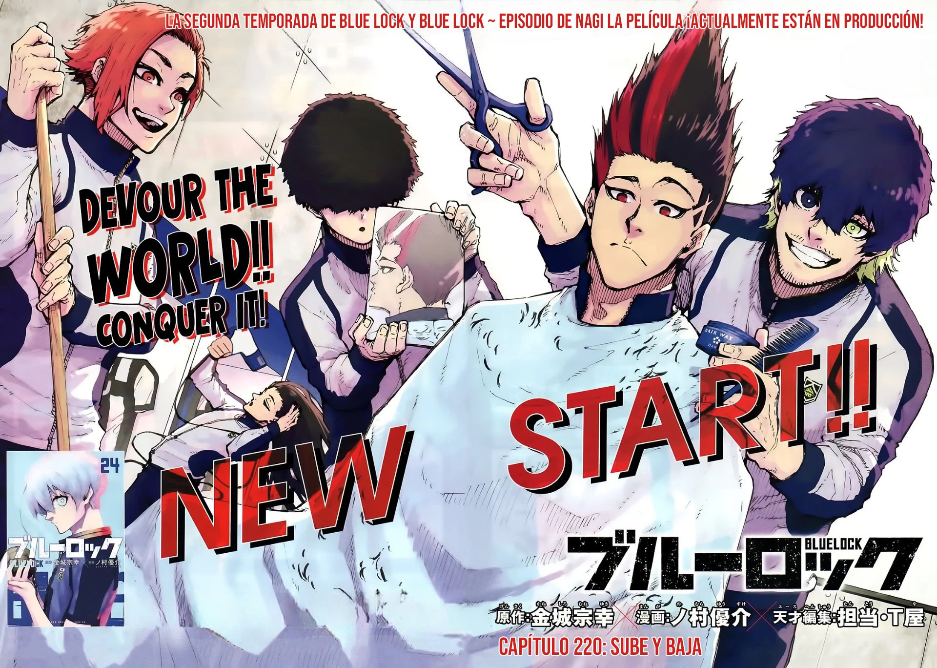 Read Blue Lock Español Manga Online