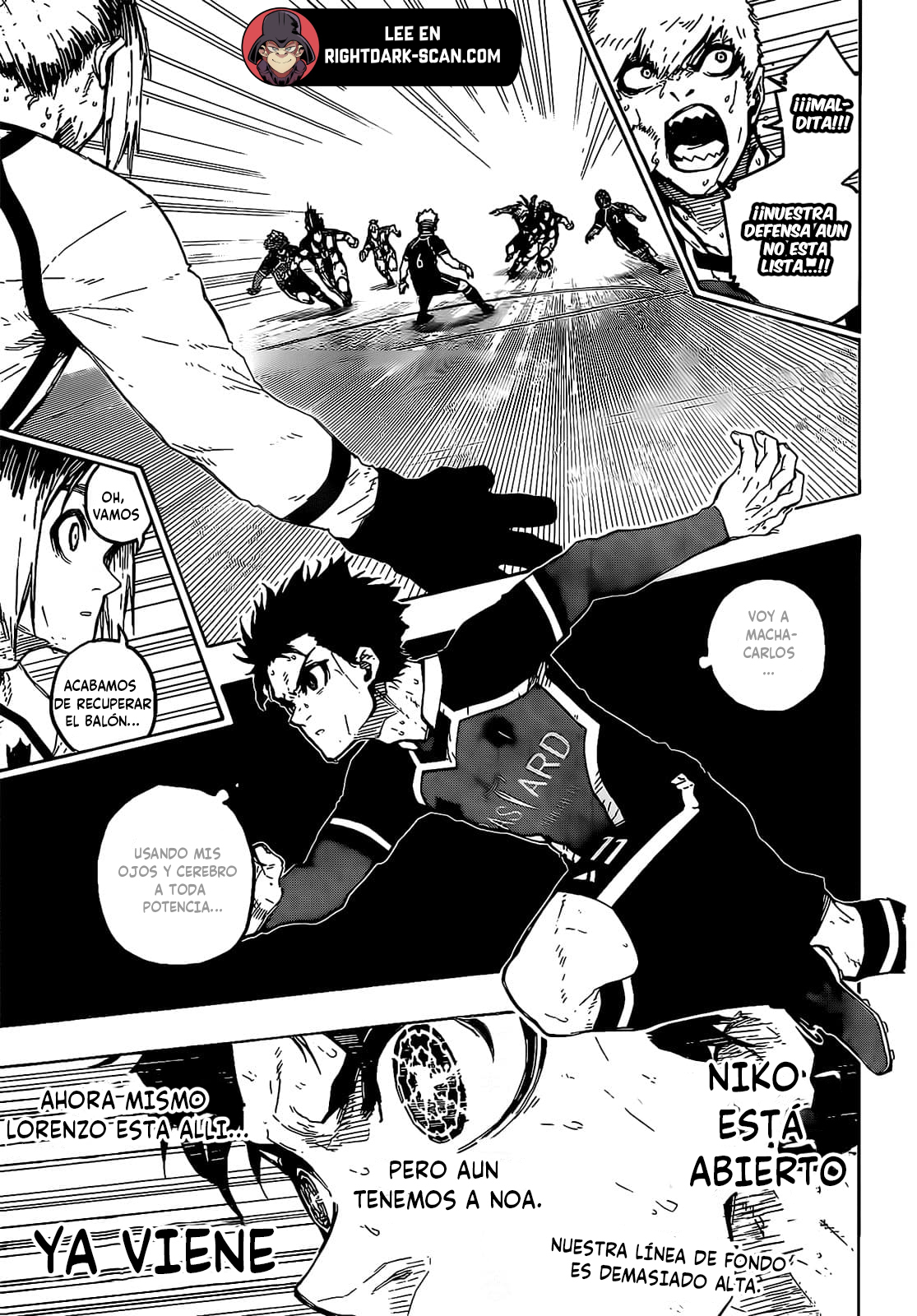 Read Blue Lock Español Manga Online