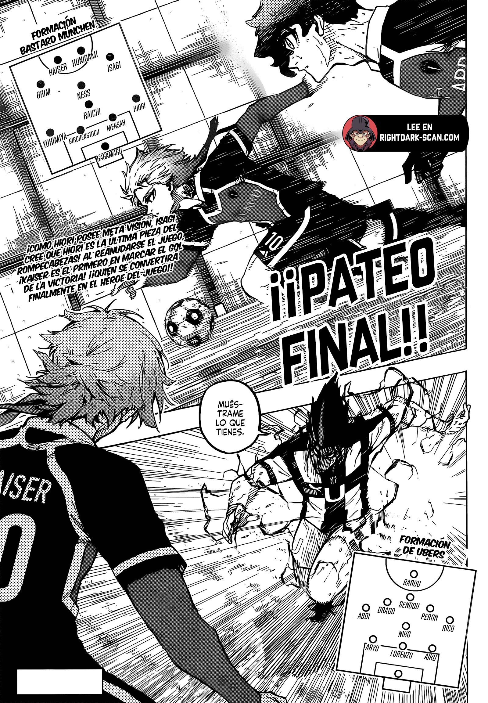 Read Blue Lock Español Manga Online