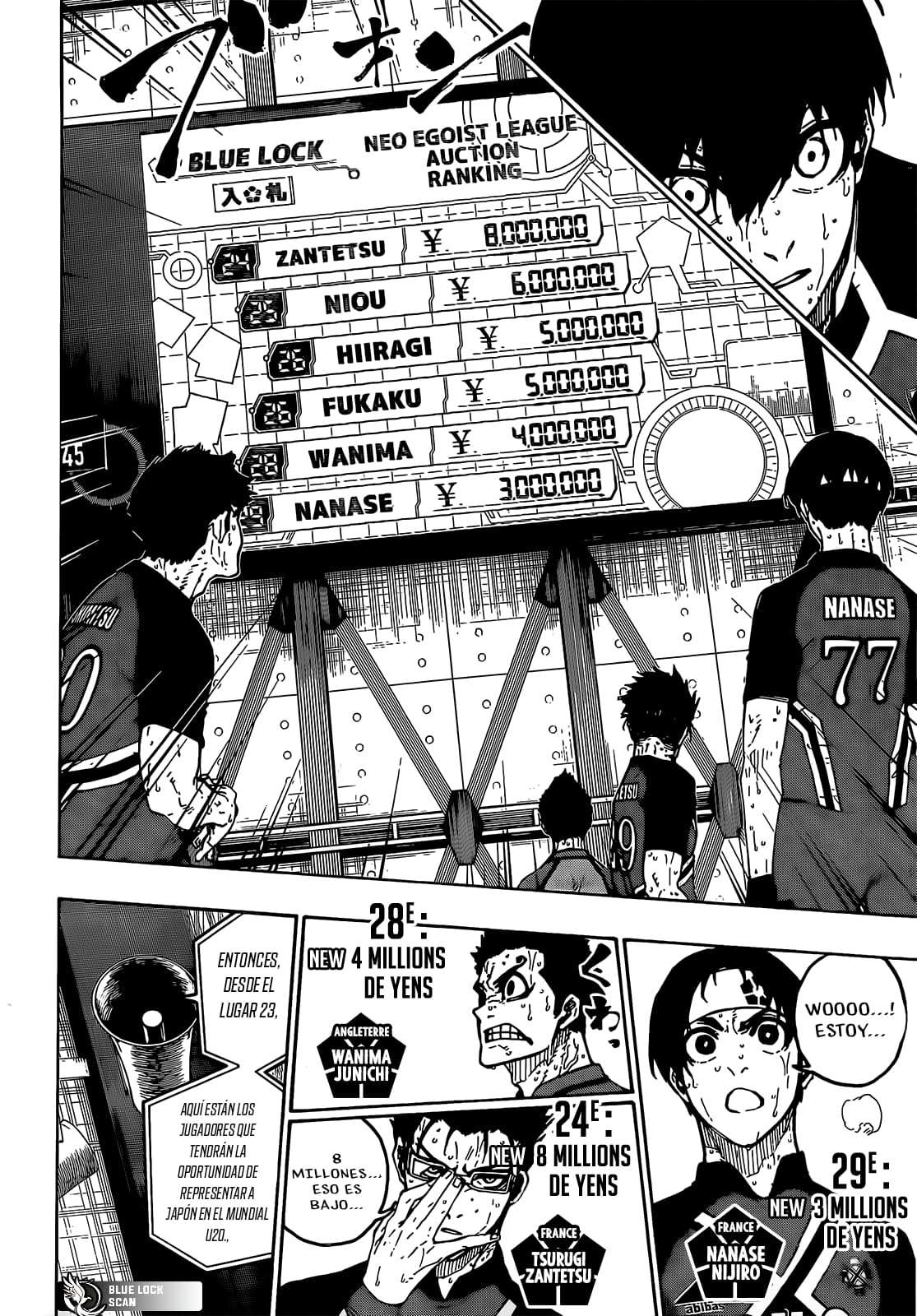 Read Blue Lock Español Manga Online