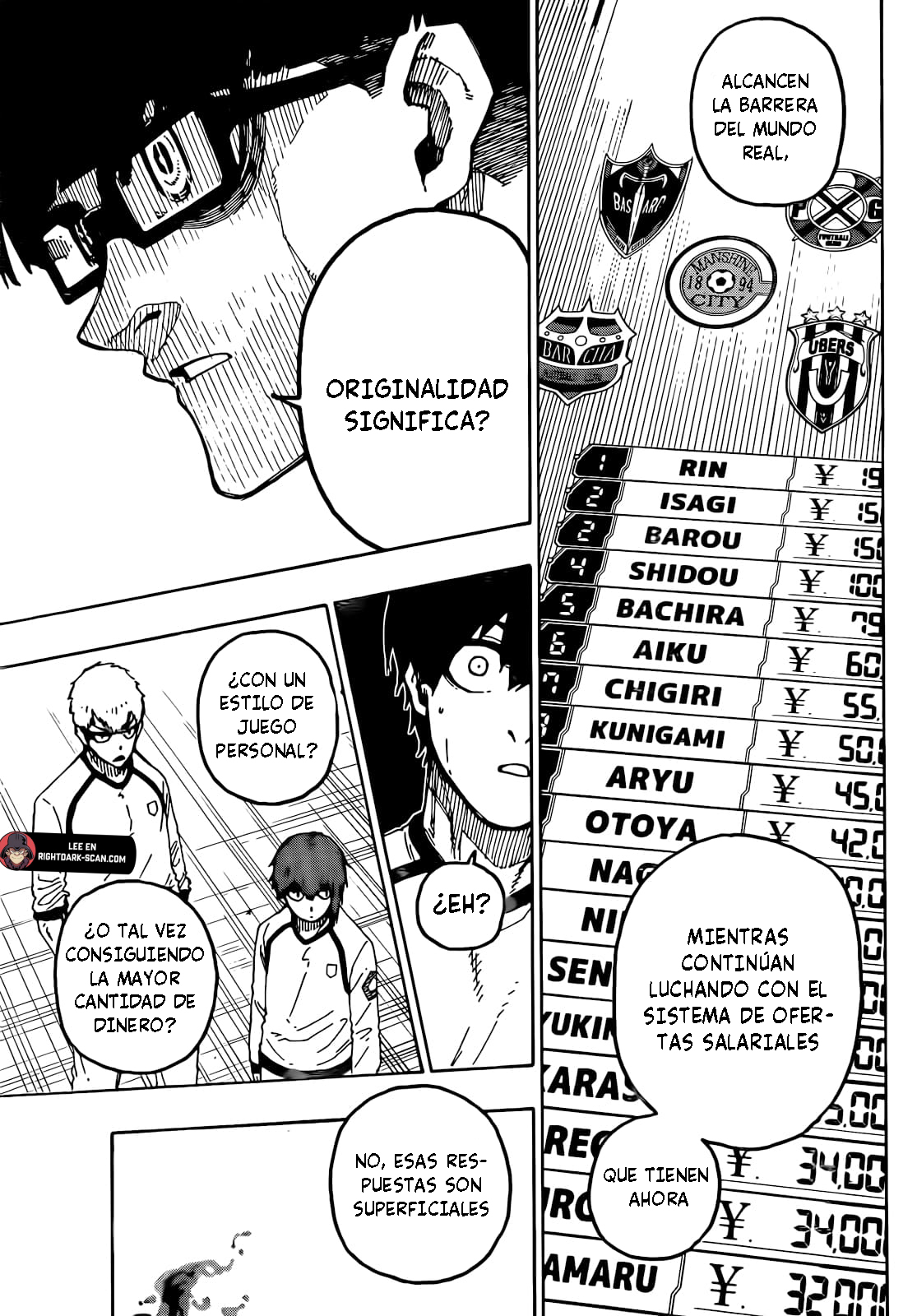 Read Blue Lock Español Manga Online