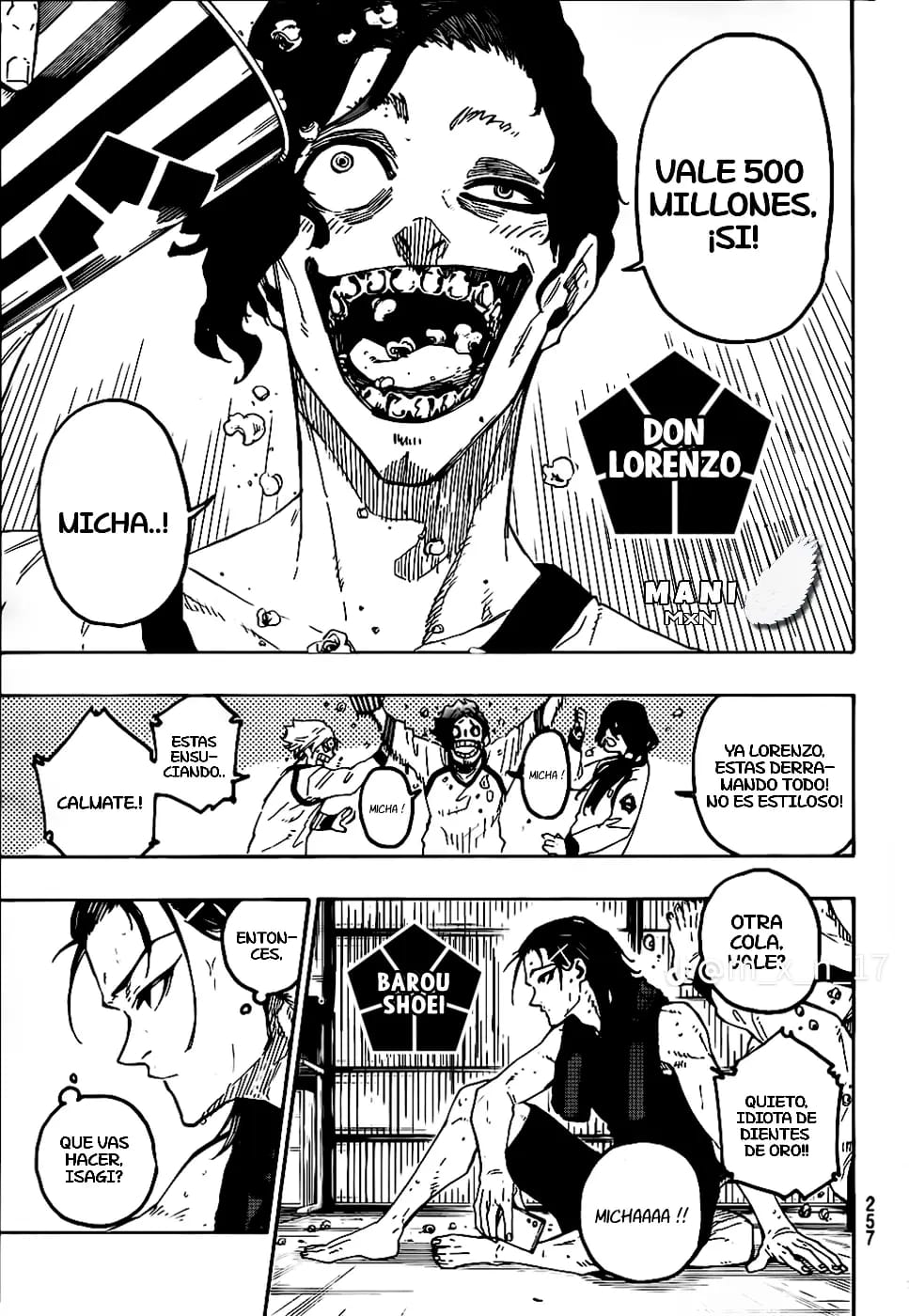 Read Blue Lock Español Manga Online