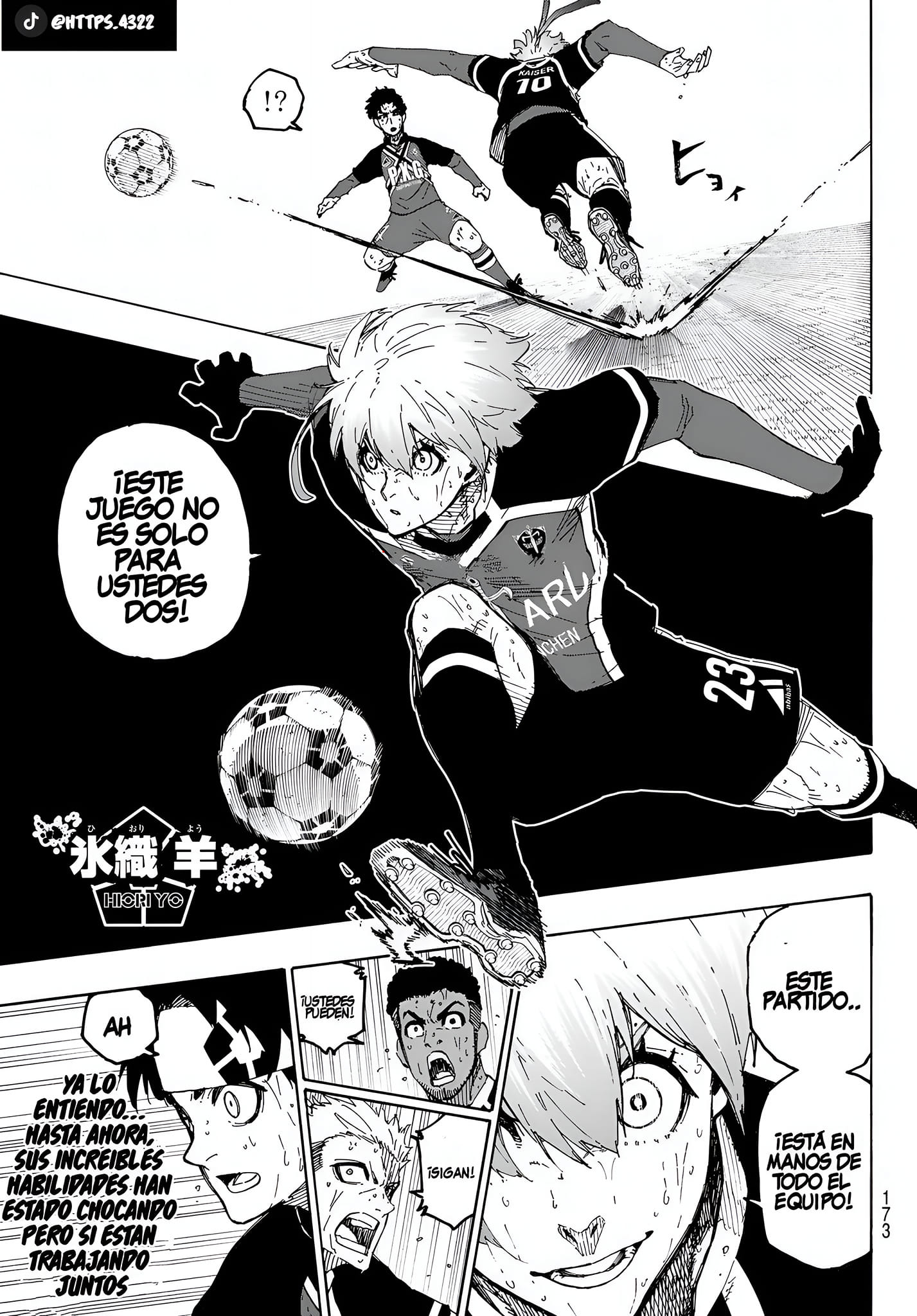 Read Blue Lock Español Manga Online