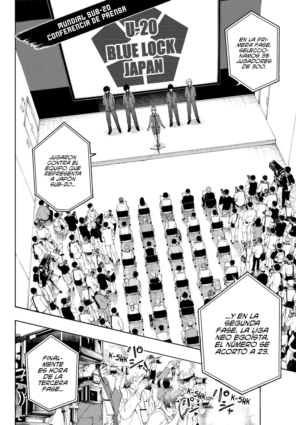 Read Blue Lock Español Manga Online