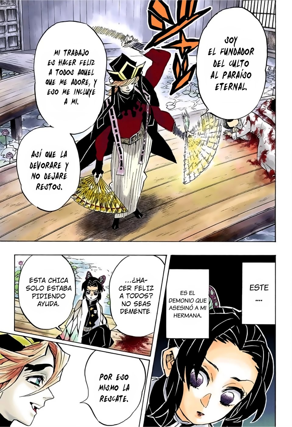 Read Demon Slayer_ Kimetsu no Yaiba Español Manga Online