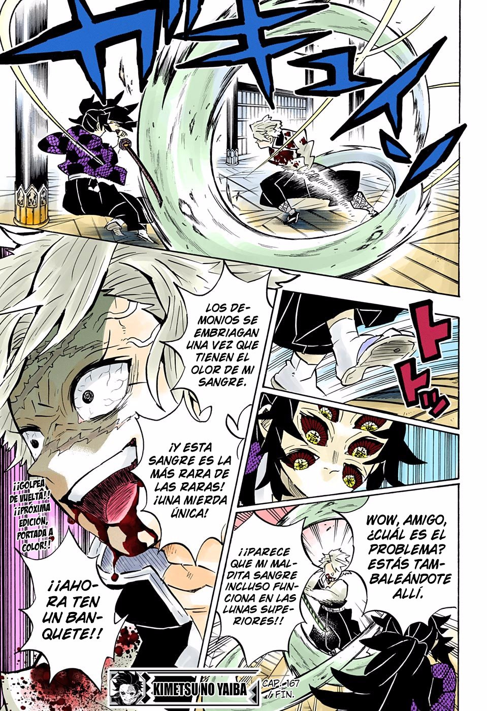 Read Demon Slayer_ Kimetsu no Yaiba Español Manga Online