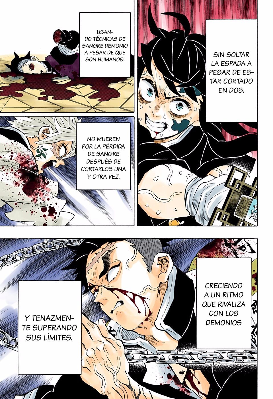 Read Demon Slayer_ Kimetsu no Yaiba Español Manga Online