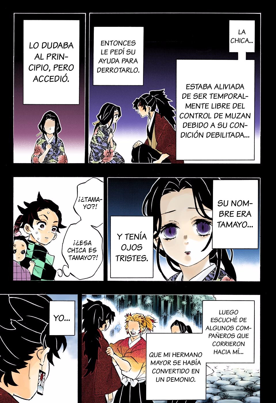 Read Demon Slayer_ Kimetsu no Yaiba Español Manga Online