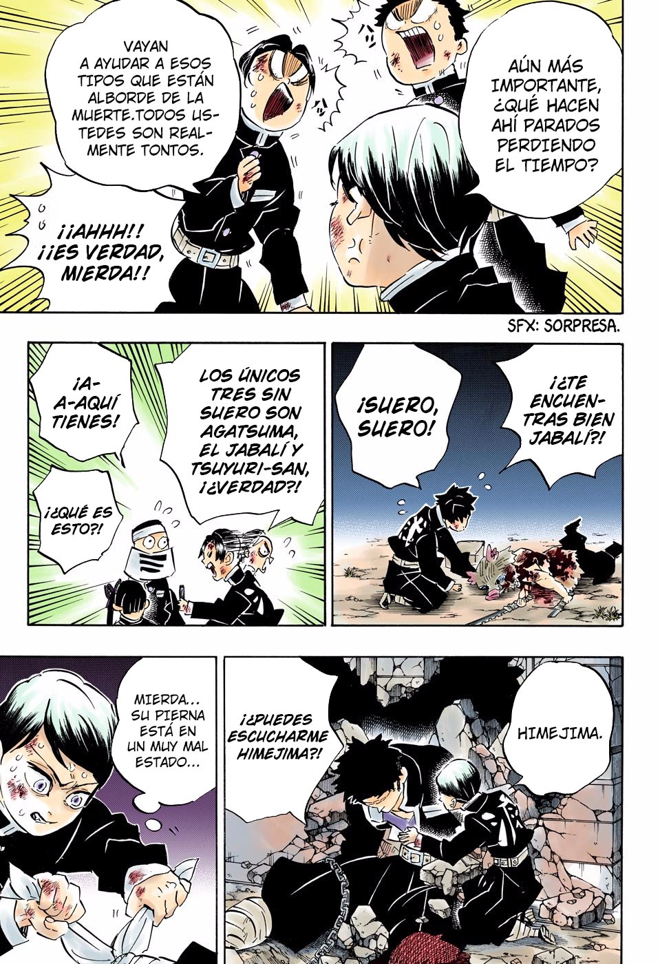 Read Demon Slayer_ Kimetsu no Yaiba Español Manga Online