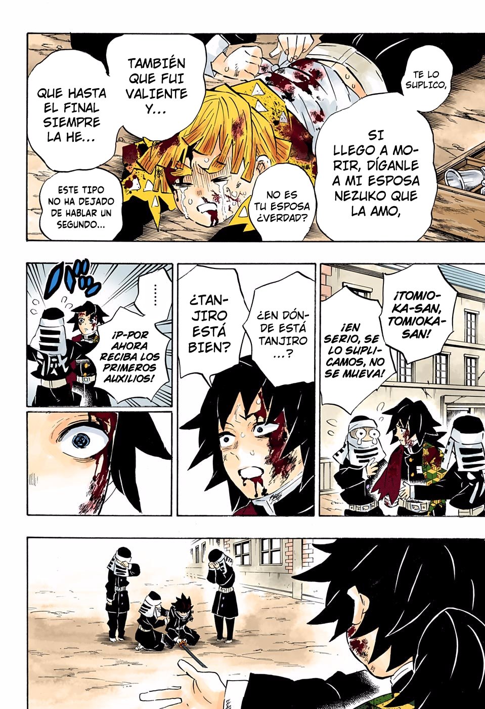 Read Demon Slayer_ Kimetsu no Yaiba Español Manga Online