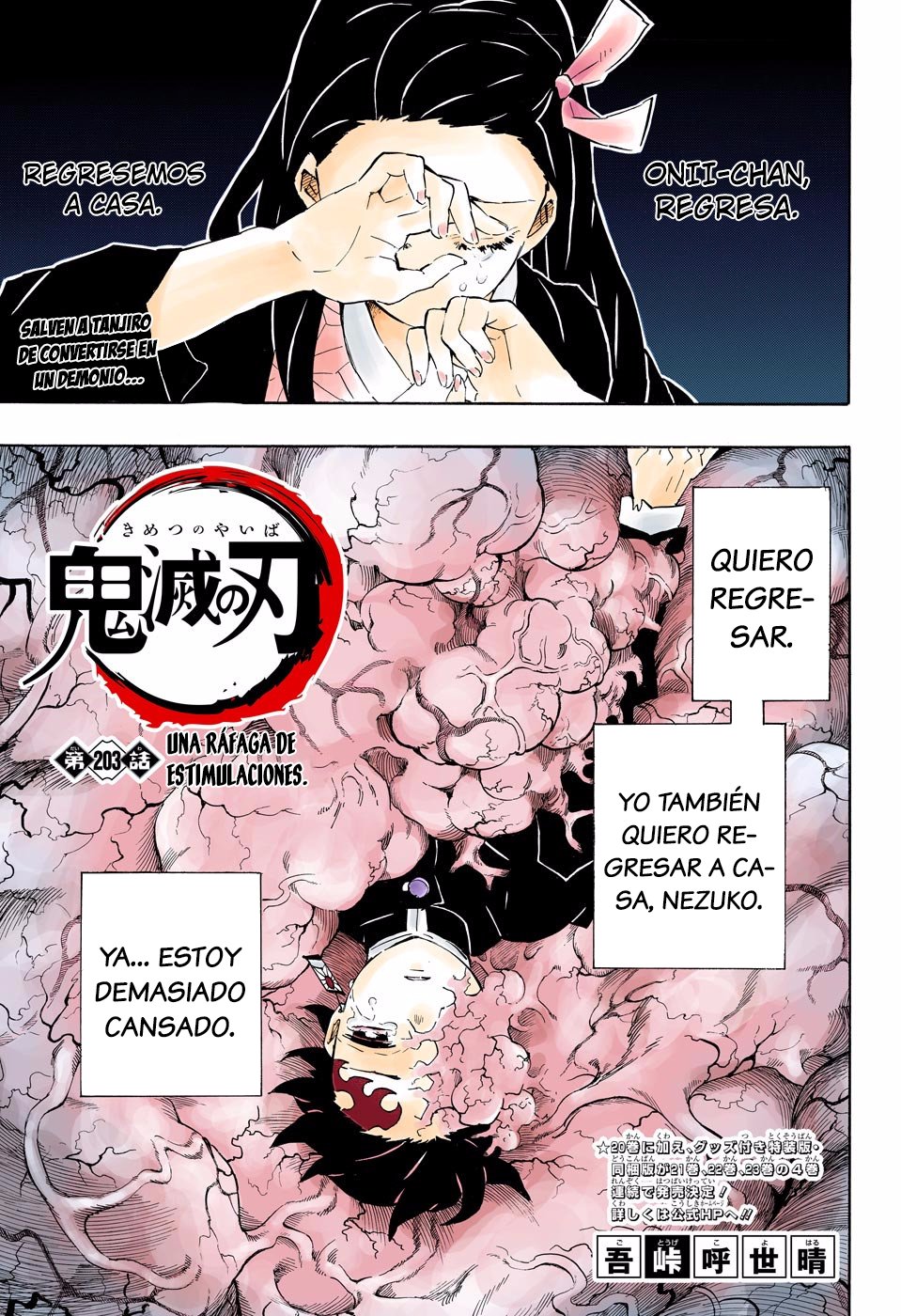 Read Demon Slayer_ Kimetsu no Yaiba Español Manga Online