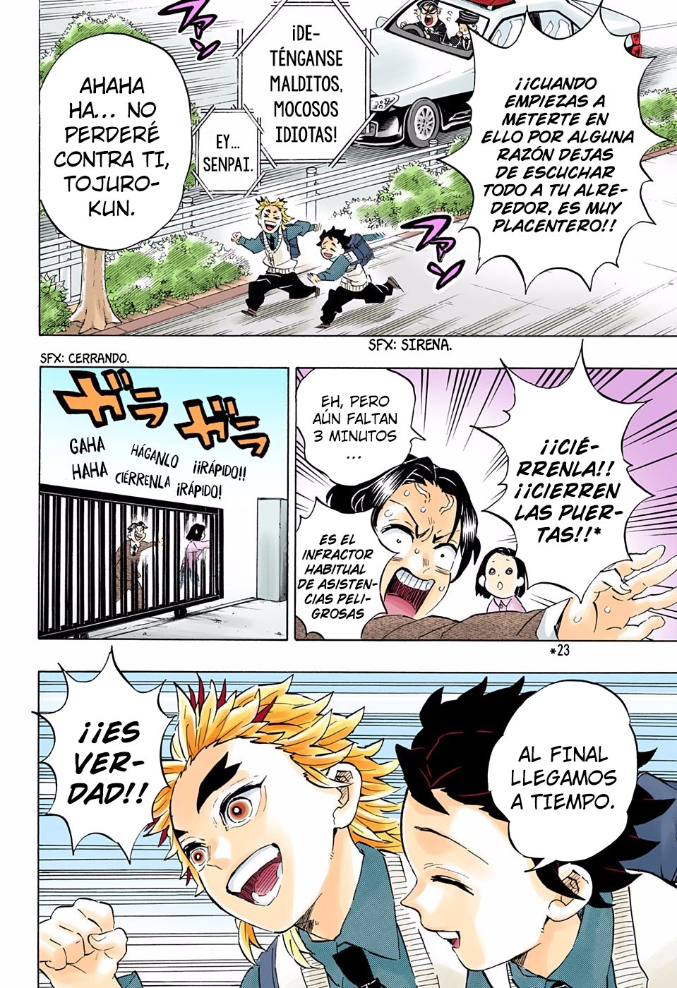 Read Demon Slayer_ Kimetsu no Yaiba Español Manga Online