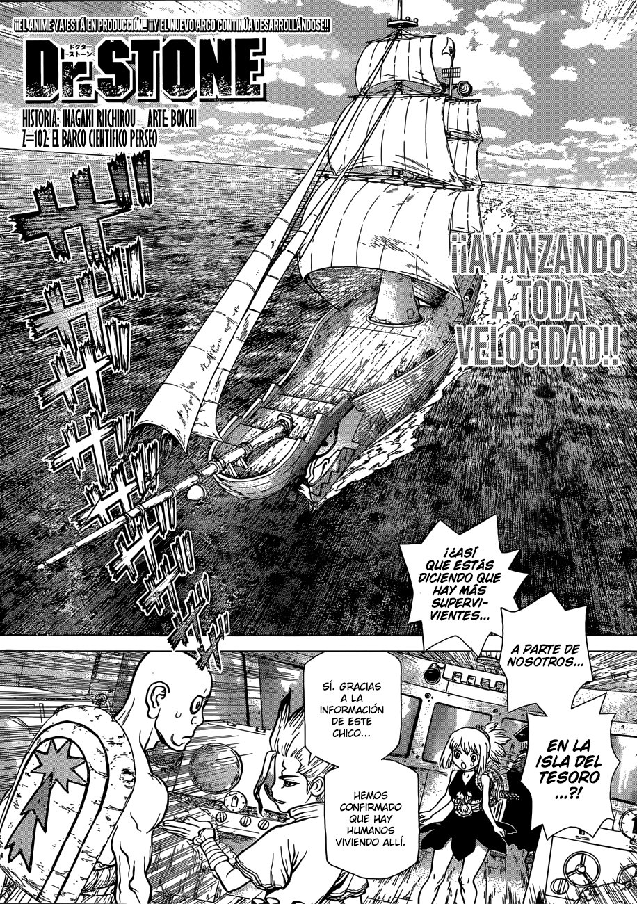 Read Dr. Stone Español Manga Online