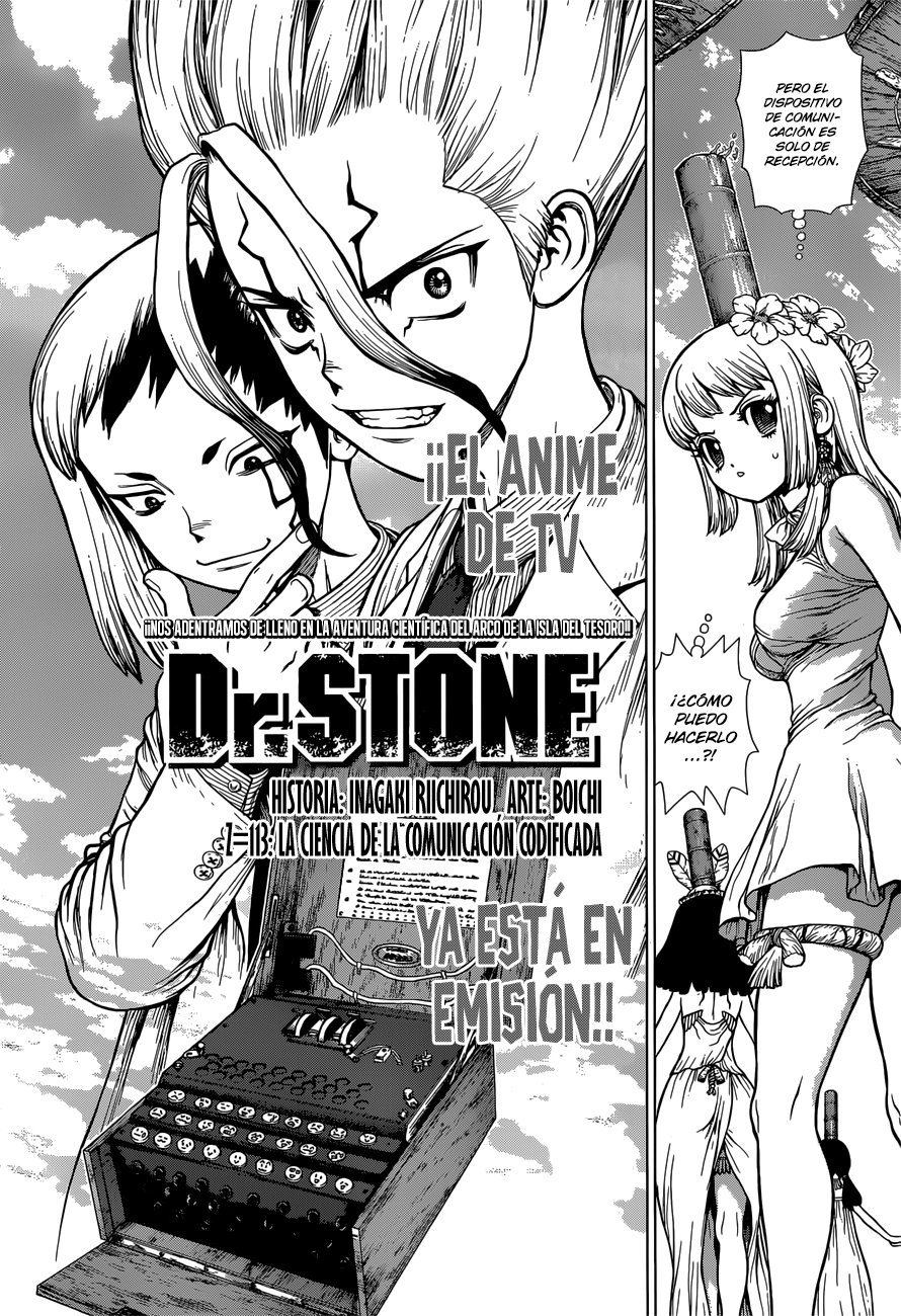 Read Dr. Stone Español Manga Online
