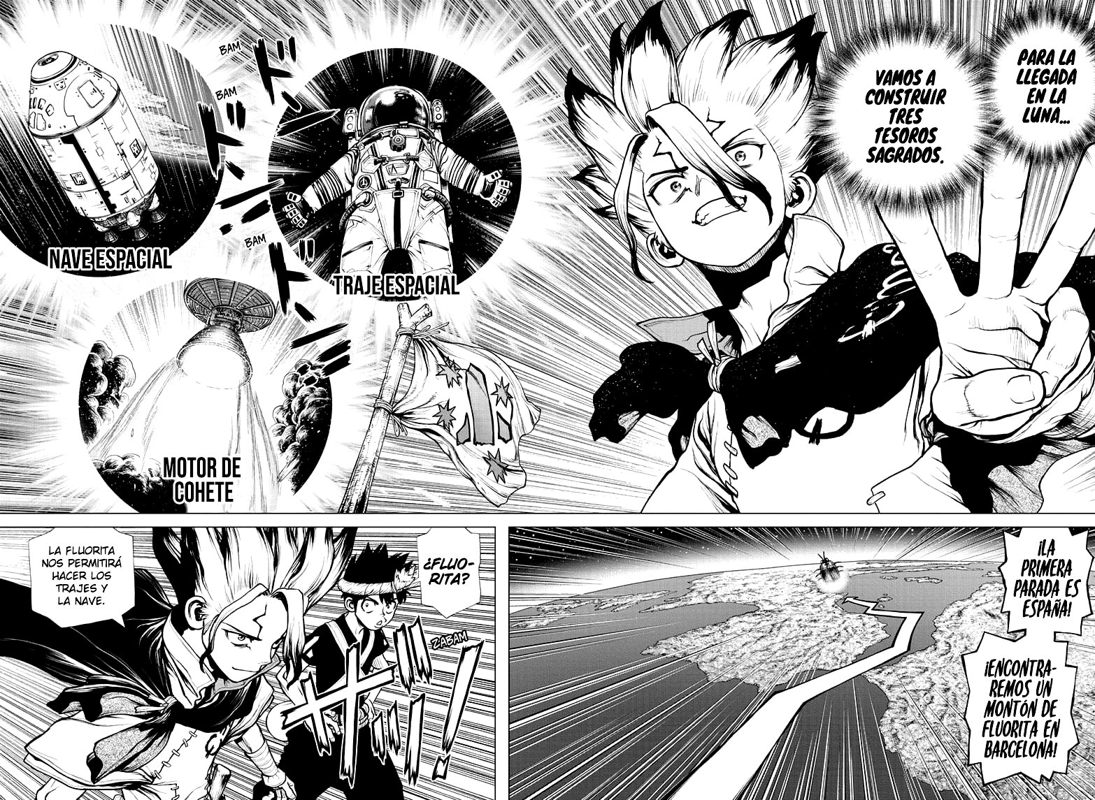 Read Dr. Stone Español Manga Online