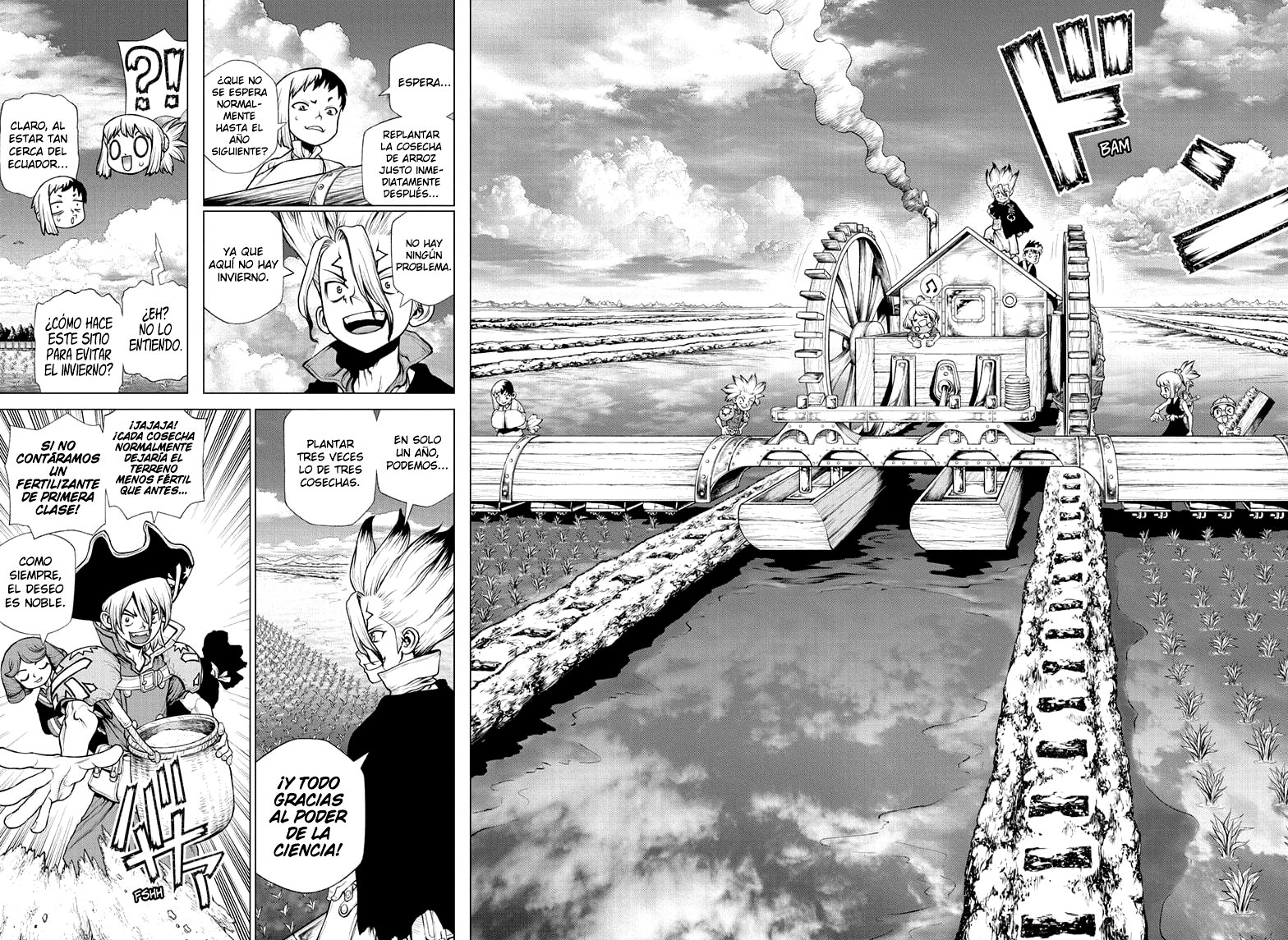 Read Dr. Stone Español Manga Online