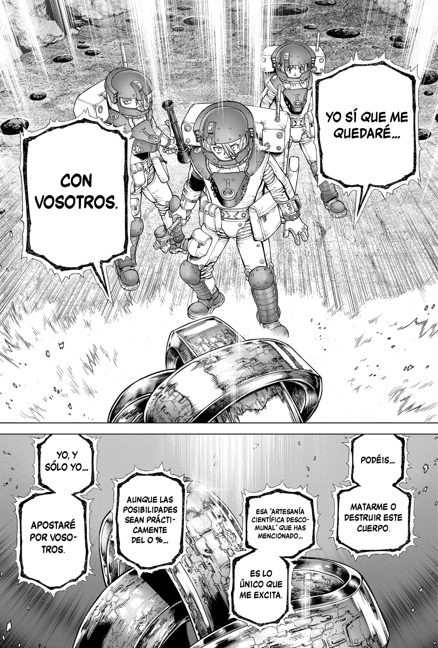 Read Dr. Stone Español Manga Online