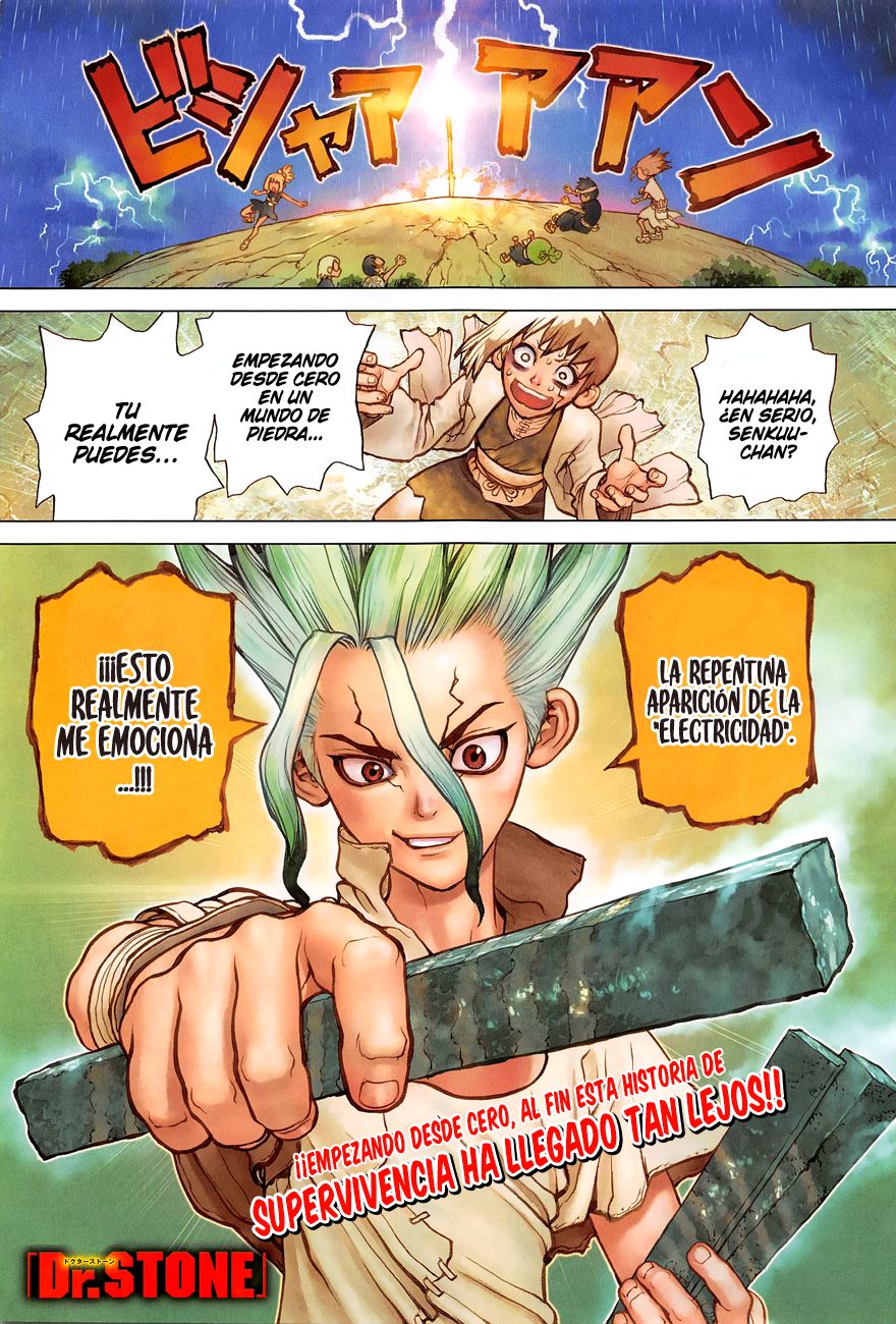 Read Dr. Stone Español Manga Online